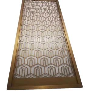 Custom Decorative Metal Screen Panel Stainless Steel Living Room Furniture Room