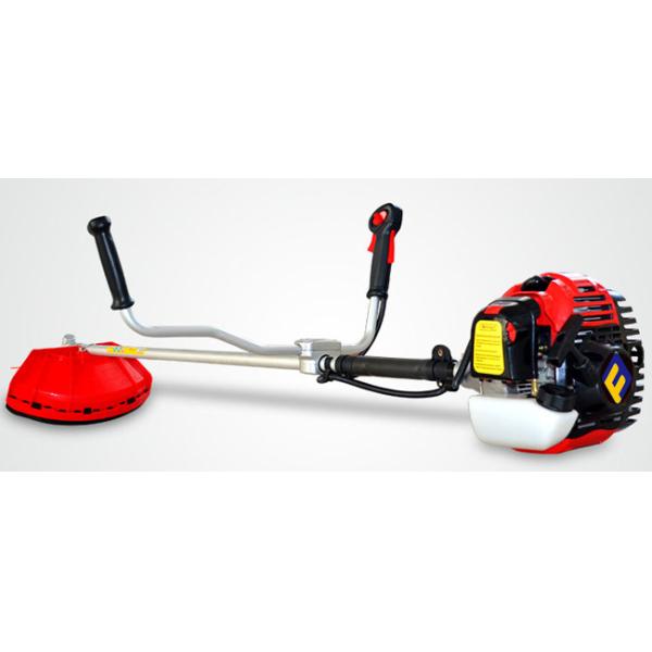 Buy forced air cooling Anti Slip 2 Stroke cordless pole Brush Cutter shrub scissors grass trimmer harvester straight shaft at wholesale prices