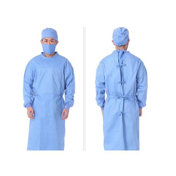 Reinforced pure cotton protective clothing Medical high-quality surgical gown