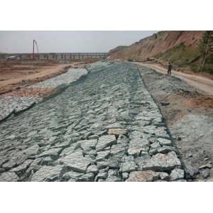 Twisted Wire Gabion Mattress Erosion Control Hexagonal / Square Hole Shape