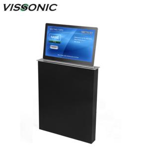Latest Design Paperless Conference Solution Ultra-Thin Screen Retractable Lcd