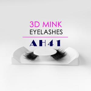 Reusable 3D Mink Eyelashes 100% Handmade Craft Customized Packaging