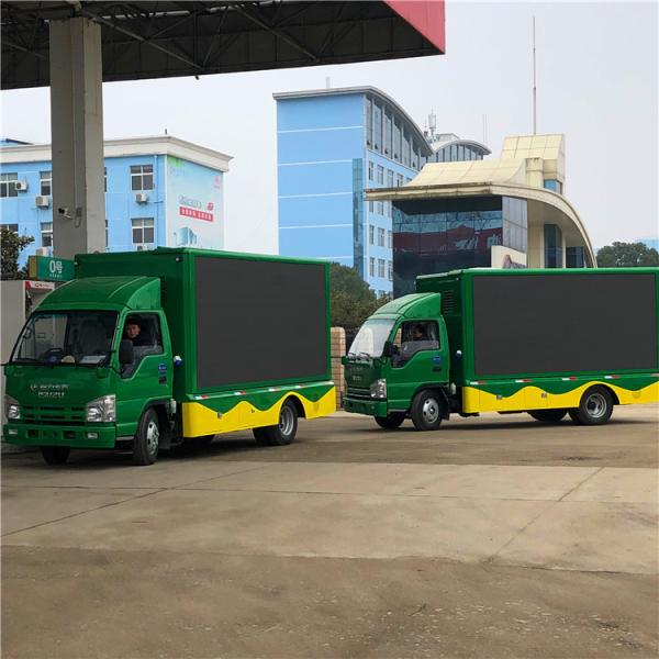 Outdoor LED Billboard Truck ISUZU 4*2 Mobile LED Advertising Truck