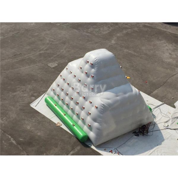 Buy Durable 0.99mm PVC Inflatable Water Iceberg / Inflatable Climbing Wall at wholesale prices