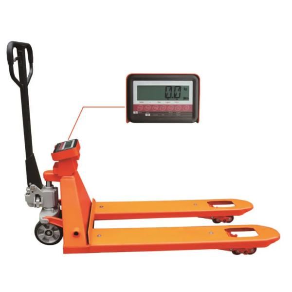 Buy 1T 3T 8T Standard Fork Pallet Weighing Machine Warehouse Pallet Jack With Built In Scale at wholesale prices