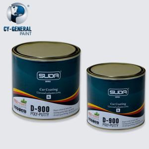 Quality Low Density BPO Car Polyester Putty Automotive Polyester Putty Liquid Coating for sale