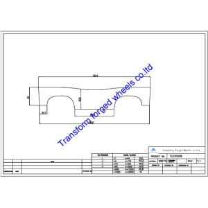 Quality TC200008 20 inch forged center disk blanks for sale