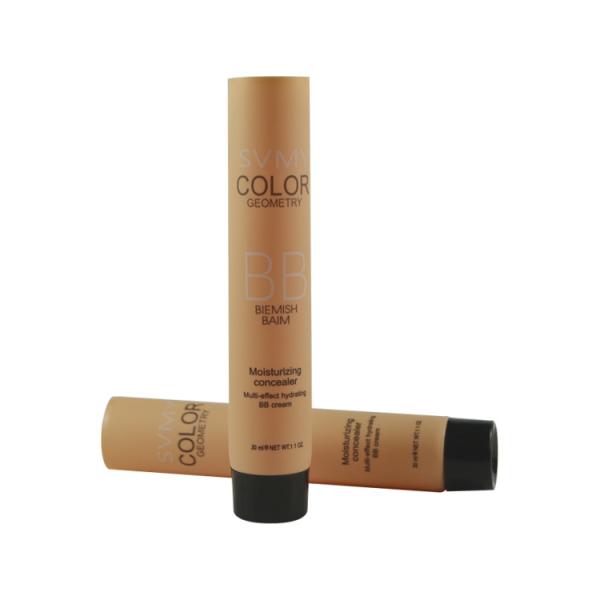 Environmentally custom cosmetic empty aluminum plastic ABL toothpaste tube with