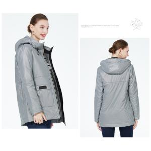 Slimming Fit Lightweight Spring Coat Spring Autumn Zippered Waist Wind Breaker