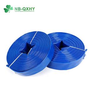 Blue Water Delivery Hose PVC Layflat Hose for Agriculture Mine Industry 1 Meter
