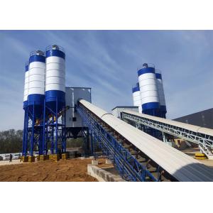 Automatic Electric HZS120 Concrete Batching Plant With JS2000 Mixer