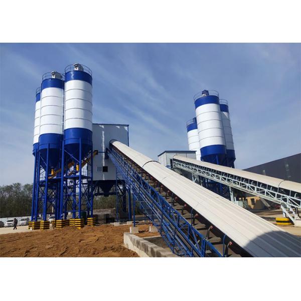 Buy Automatic Electric HZS120 Concrete Batching Plant With JS2000 Mixer at wholesale prices