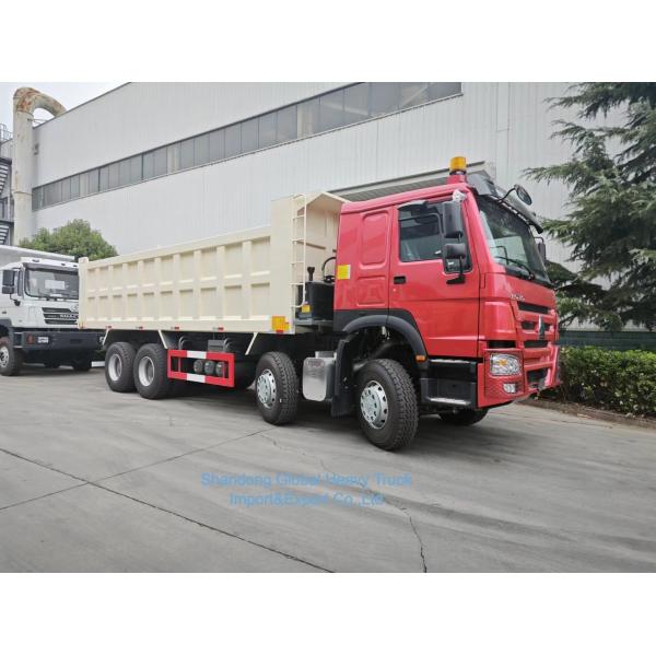 Buy HOWO 7 8X4 371HP Tipper Refurbished Sinotruk HOWO Dump Truck 371HP 12 Tires at wholesale prices