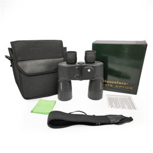 Waterproof Rangefinder Compass 7x50 Binoculars With Wide View In Black