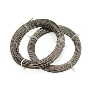 Decoiling Non-Alloy Galvanized Steel Wire Rope 6*12 6*7 6*19*6*37 with Non-Alloy