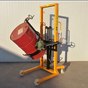 800mm Stacker 520kg Hydraulic Drum Lifter Transporter Device