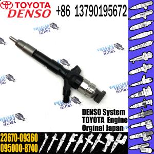 23670-09360 TOYOTA Fuel Injector 2KD Engine For DENSO Injection