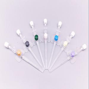 Iv cannula catheter with injection port