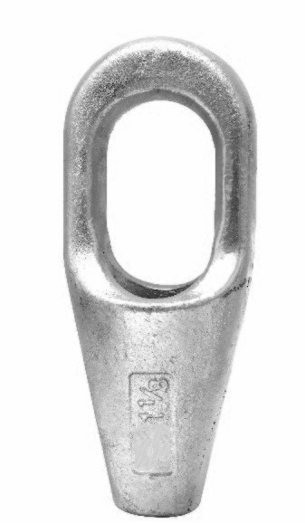 Buy 1-1/8" Wire Rope End Stop , Closed Spelter Socket at wholesale prices