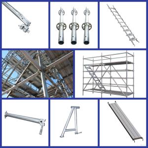 Quality Construction Modular Scaffolding Platform Easy Setup All Round Steel Ringlock System for sale
