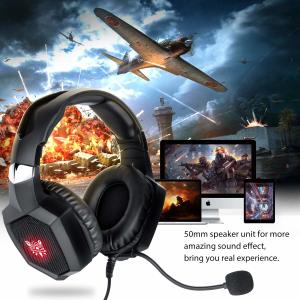 Noise Canceling 117dB 2.2m ONIKUMA K8 Wired Gaming Headset