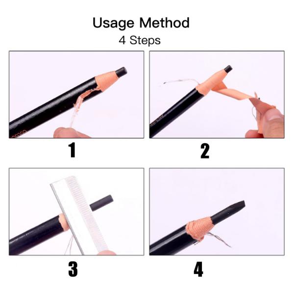 Original Waterproof 1818 Pencil Microblading Permanent Makeup Eyebrow Pencil Cosmetic Art