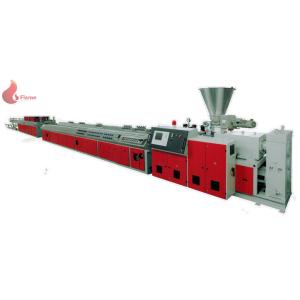Quality Plate wood plastic composite extrusion machine 55kw For PVC / PE / PP for sale