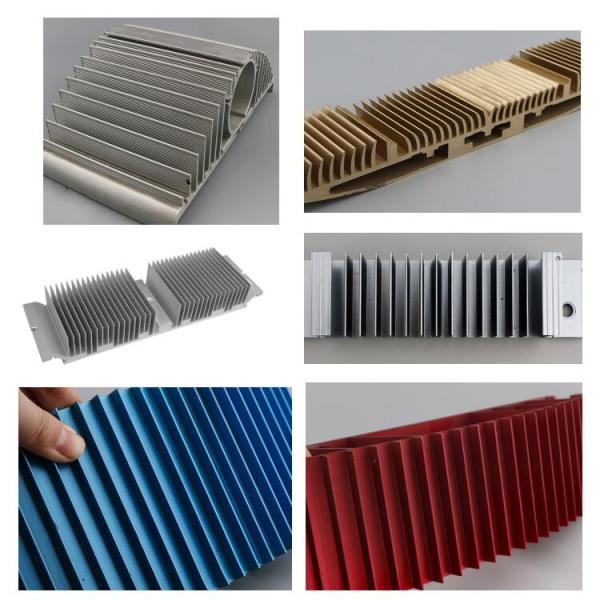 40W 50W 60W Module Heatsink Extrusion Profiles With Good Heat Disspation