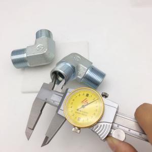 Hot Forged 90 Elbow Metric Hydraulic Adapters