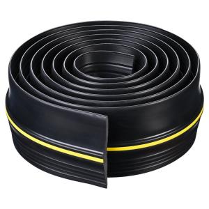 Garage Door Dual Conductive Round Rubber Bottom Bumper Seal Strip Many Sizes in