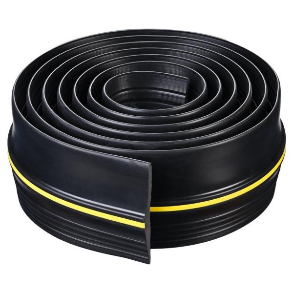 Garage Door Dual Conductive Round Rubber Bottom Bumper Seal Strip Many Sizes in