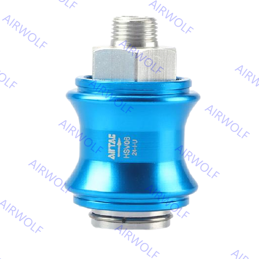 HSV06, HSV08, HSV10 AIRTAC Sunrise HSV Series 3/2 way Hand Slide Valve 1/8", 1/4