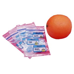 Mini Grip LDPE Resealable Zip Lock Bags Recyclable and Reusable