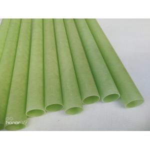 Pultruded Profiles Fiberglass Reinforced Plastic Pipe Glossy Round Shape