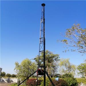 China Telescopic 30M 10 Sections Aluminum Lattice Steel Towers on sale