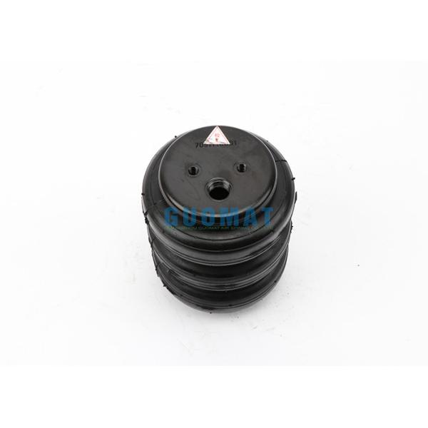 Steel Cover Plate Industrial Air Spring Provide A Comfortable Ride / Airlift Airbags