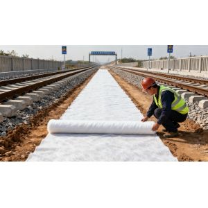 Road Pavement Separates Subsoil Aggregate Layers Polypropylene (PP) Nonwoven