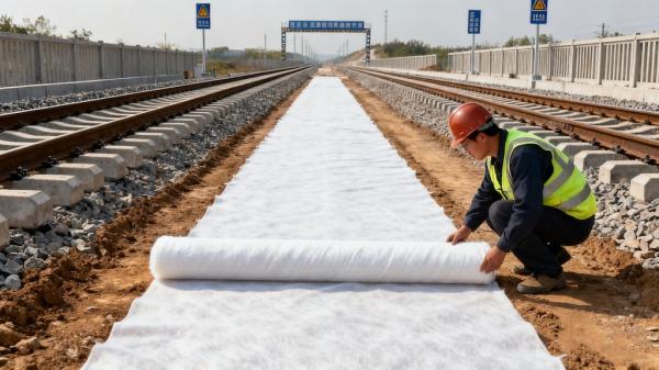 Road Pavement Separates Subsoil Aggregate Layers Polypropylene (PP) Nonwoven