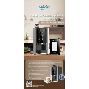 High Efficiency Commercial Coffee Vending Machine With Self-cleaning System
