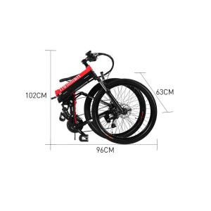 23kg Lightweight Electric Folding Bike MTB 250w For Multiapplication