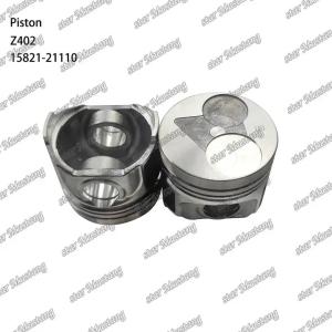 Z402 15821-21110 Engine Piston With Standard