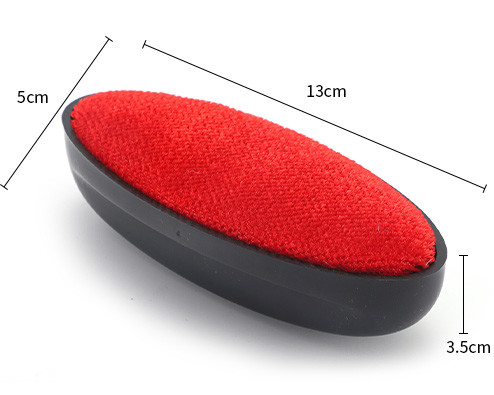 grove 2 sided Lint Brush Oval Elliptical single-sided Magic Pet Hair Remover Carpet Clothes Sheet Cleaning Brush OEM