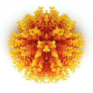 PE PP Artificial Round Boxwood Ball