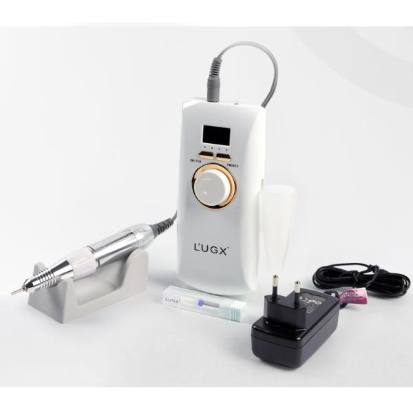 L'UGX 30000 rpm portable cordless crazy electric nail drill