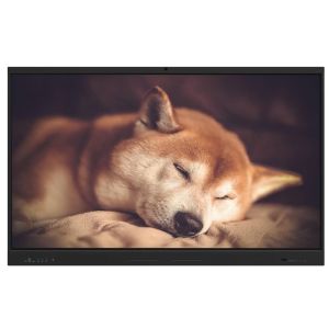 China Interactive Flat Panel 65 75 86 Inch Android 14 15 8+128G Ram And Storage Wifi BT Whiteboard Meeting Software Speaker Built-In Optional Camera Mic Movable Stand With HDMI USB Ports For School Office on sale