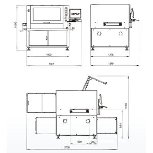 DLED Series Full Automatic On Line Spray Dispensing Machine