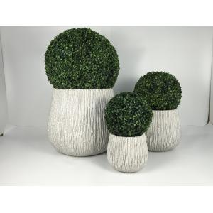 Frost Resistant Fiber Clay Planter Waterproof And Fireproof