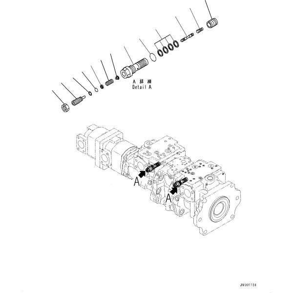 WA1200-6 S/N 60001-UP (Chassis only)