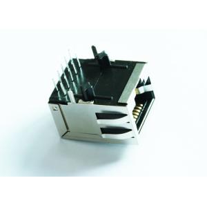 Quality Cross ARJ11B-MASBB-LU2 1500Vrms Isolation RJ45 Modular Jack Tab Down for sale