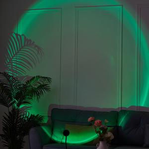 Led Atmosphere Halo Light Romantic Rainbow Sunset Projector Light Robot Night